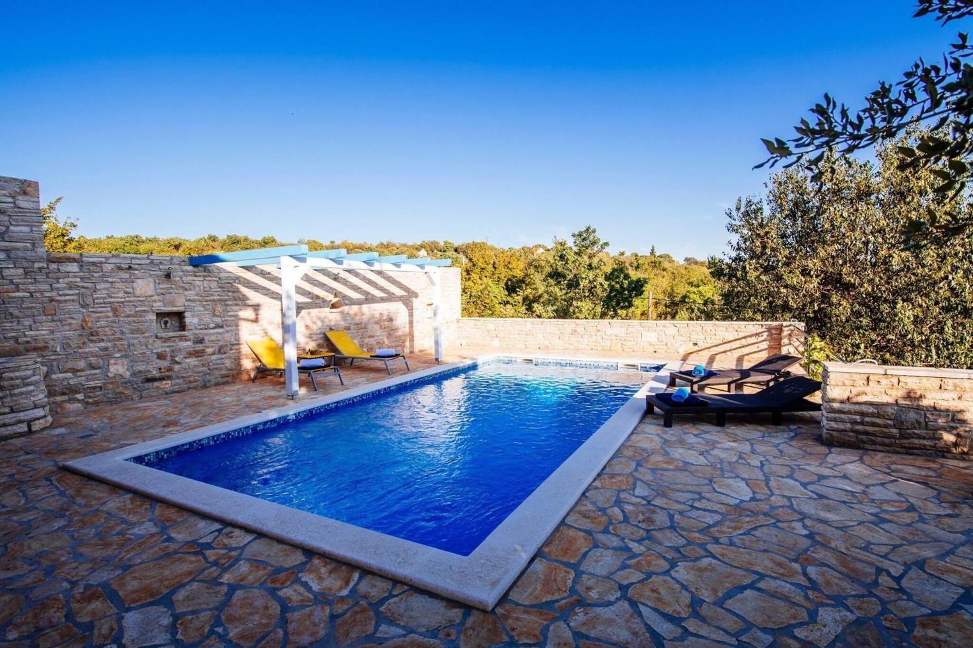 My Dalmatia - Holiday Home Korlat With Private Pool 벤코바츠 외부 사진