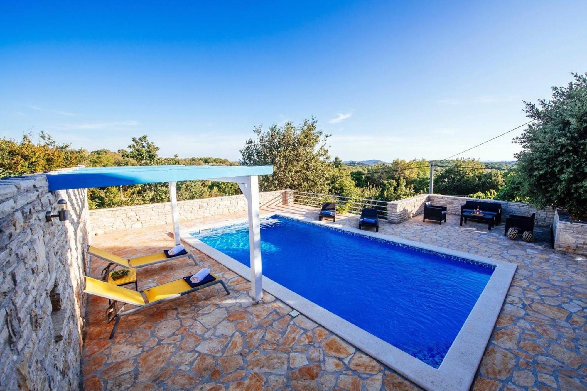 My Dalmatia - Holiday Home Korlat With Private Pool 벤코바츠 외부 사진